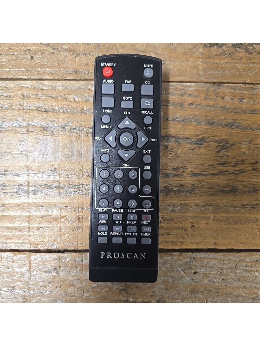 PROSCAN PAT102-B/D PAT102 Digital Converter Box GENUINE Remote Control Tested